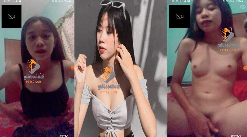 งานคอลเสียวส่วนตัวน้องแป้งสาวนักศึกษาปี1 นมสวยกำลังตั้งเต้าเบ็ดหีหน้ากล้อง