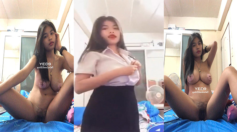 คลิปเบ็ดหีคอลเสียวนักศึกษานมใหญ่ ขี้เงี่ยนล้วงหีคาชุดนักศึกษา