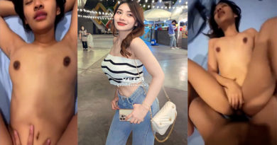 คลิปหลุด เย็ดเน็ตไอดอล สาวน่ารักนอนแหกหีให้แฟนกระแทกควย