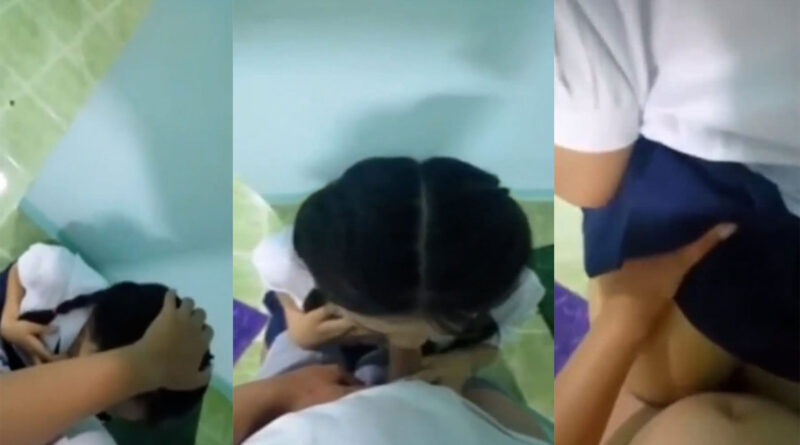 คลิปหลุดแอบเย็ดกันหลังห้องเรียน คลิปโป้นักเรียนไทยนัดเย็ดกับเพื่อนวันเรียนจบ แตกในคาชุดส่งท้าย เสียงไทยชัดเจน