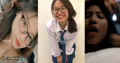 คลิปหลุด Bebow นักเรียนมัธยมเย็ดกับแฟนครางเสียวหีไม่หยุด