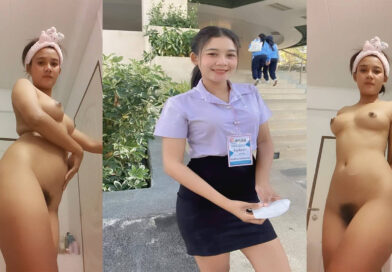 คลิปหลุดไทยสาวนักศึกษารับงานคอลเสียวตั้งกล้องเปิดหีโชว์