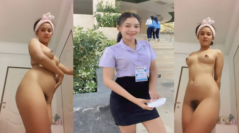 คลิปหลุดไทยสาวนักศึกษารับงานคอลเสียวตั้งกล้องเปิดหีโชว์